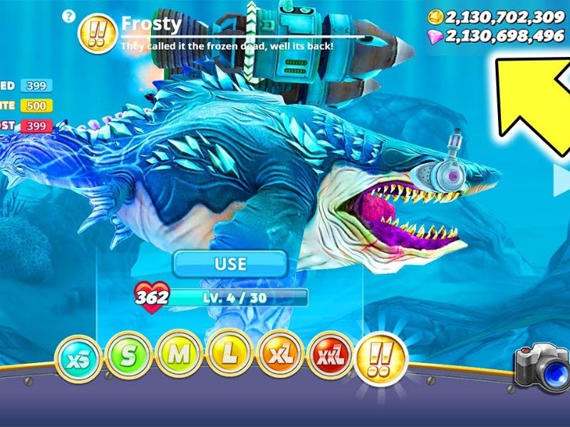 hack game hungry shark