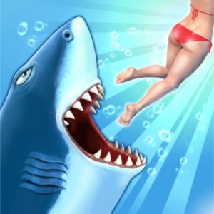 Tải Hungry Shark Evolution Mod APK (Full Tiền Kim Cương, Bất Tử) v12.8.4