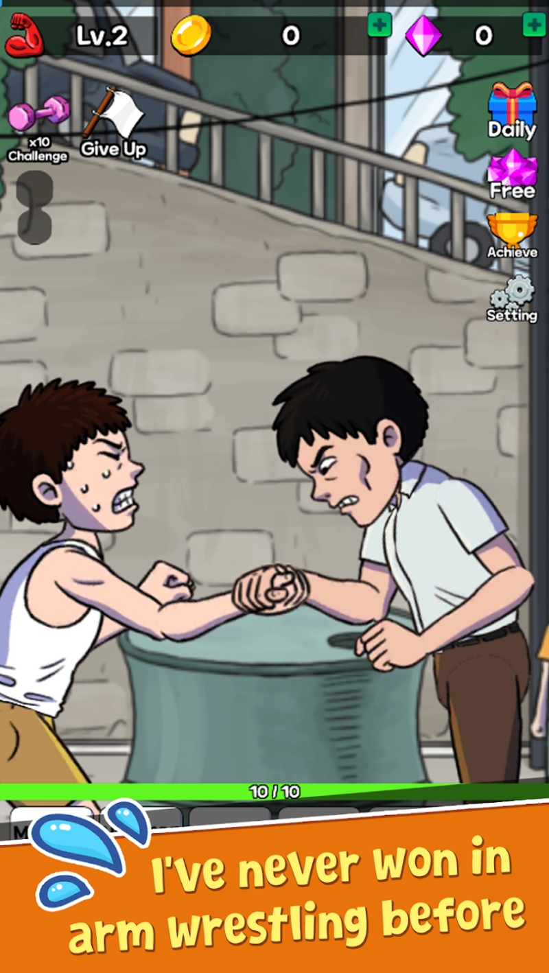 arm wrestling clicker mod apk