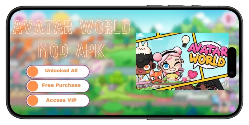 avatar world mod apk