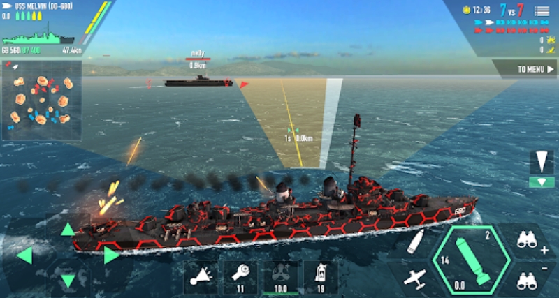 battle of warships mod apk
