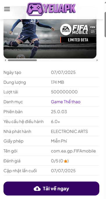 Hướng Dẫn Tải Và Cài Đặt Hack Hack FIFA Mobile Mới Nhất