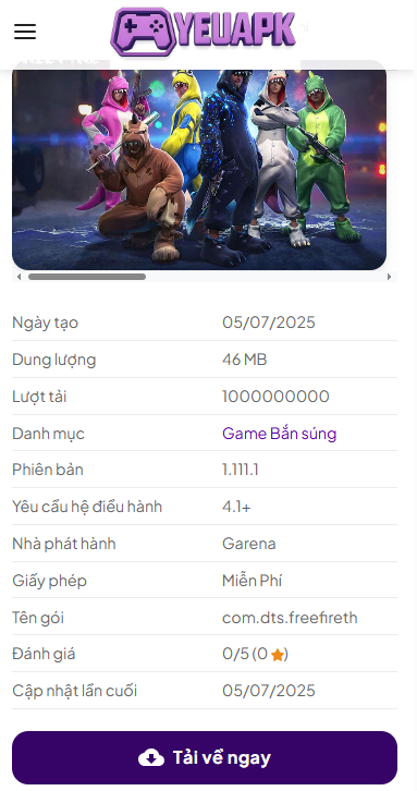 Hướng Dẫn Tải Và Cài Đặt Free Fire Mod APK