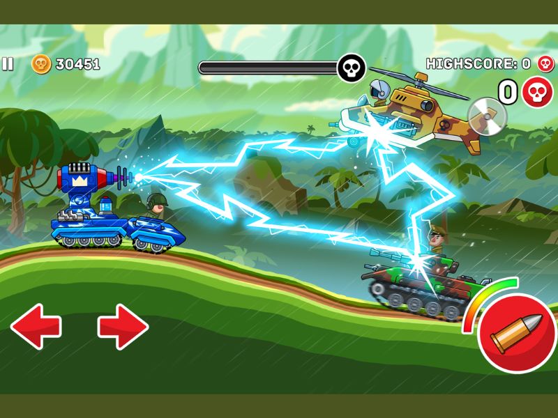 Tính Năng Nổi Bật Trong Phiên Bản Hack Hills Of Steel v8.2.0