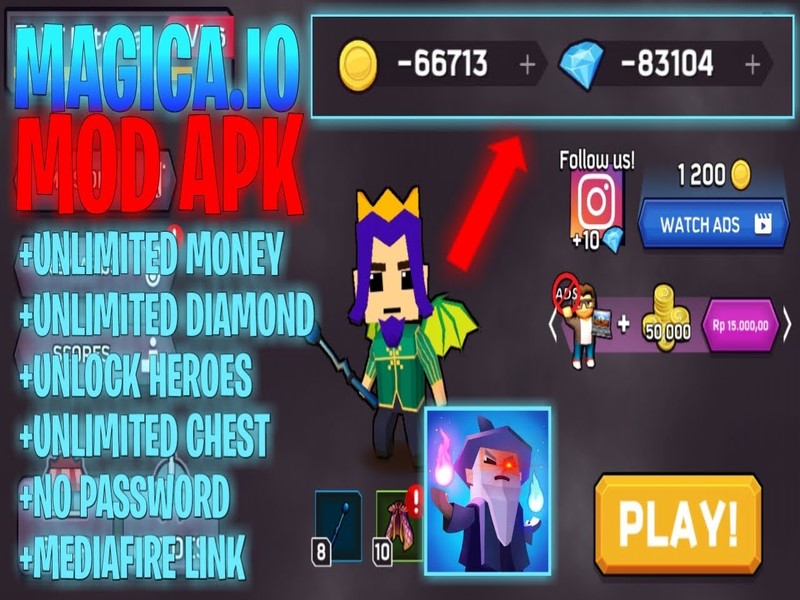 Tính Năng Nổi Bật Trong Phiên Bản Hack Game Magica IO