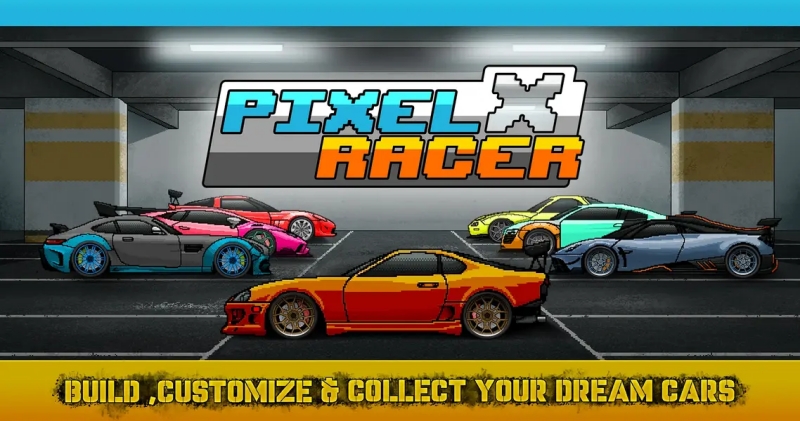 Pixel Car Racer MOD APK
