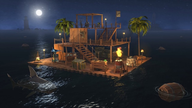 raft survival mod apk