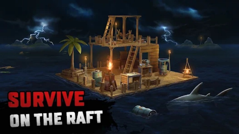 raft survival mod apk