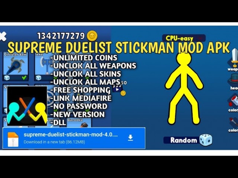 Supreme Duelist Stickman MOD APK