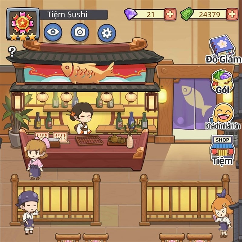 Tiệm Sushi Mơ Ước MOD