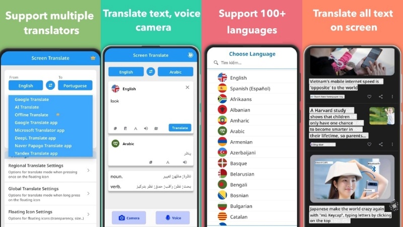 Translate Screen MOD APK