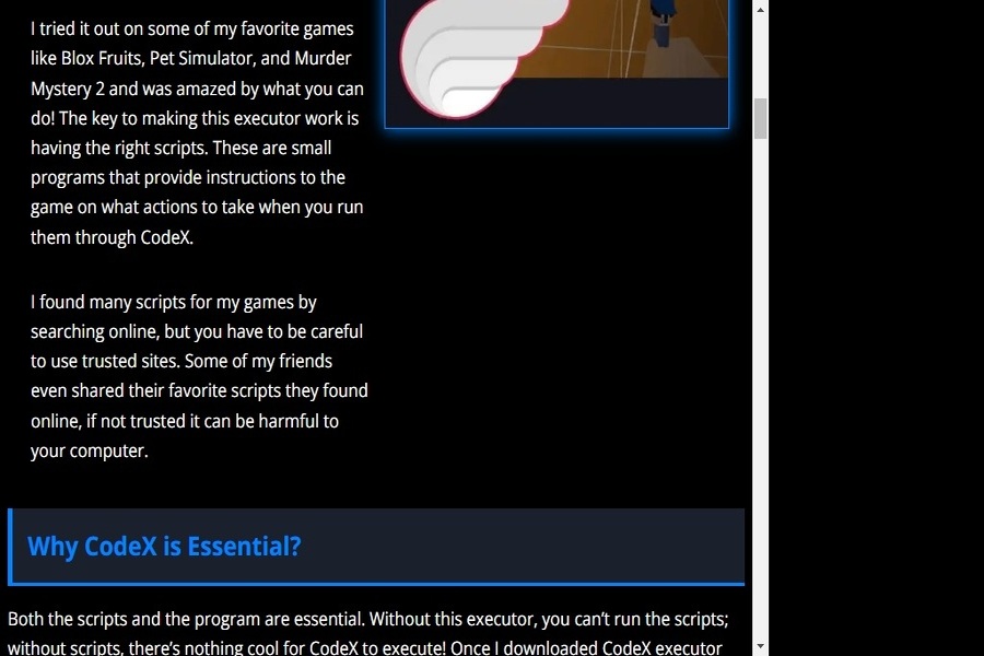 Codex Roblox