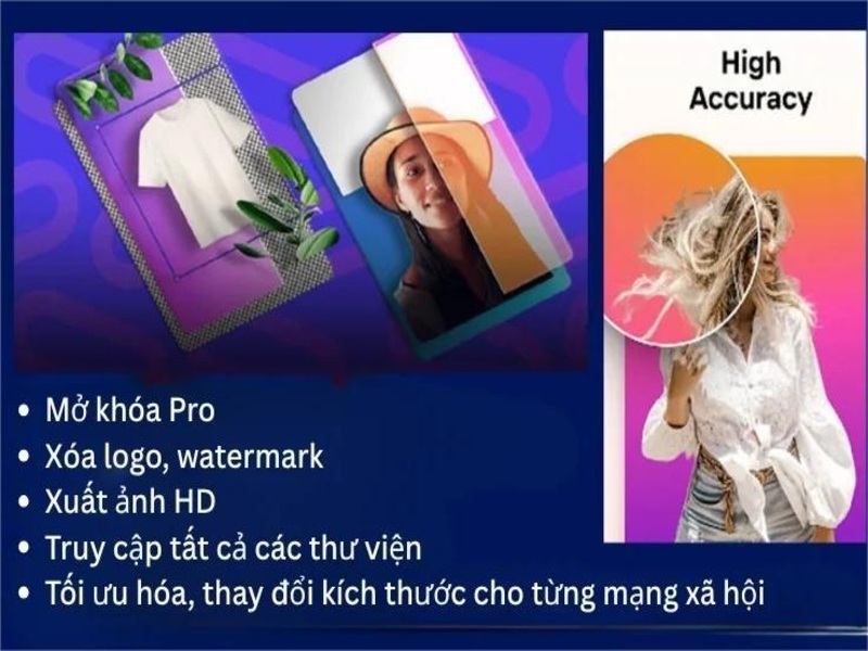 Các Tính Năng Có Trong PhotoRoom MOD