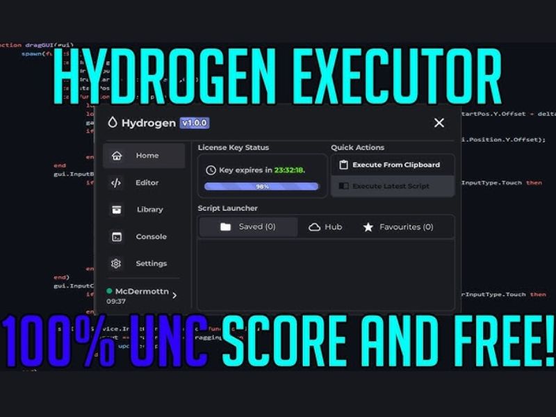 Hydrogen Hack ROBLOX