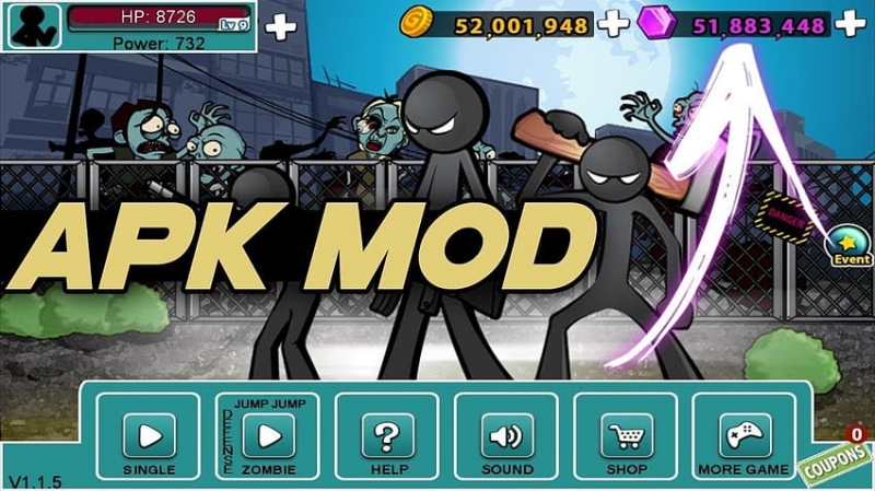 hack anger of stick 5