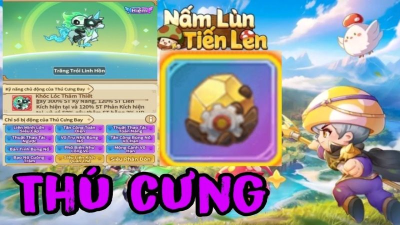 Hack Nấm Lùn Tiến Lên