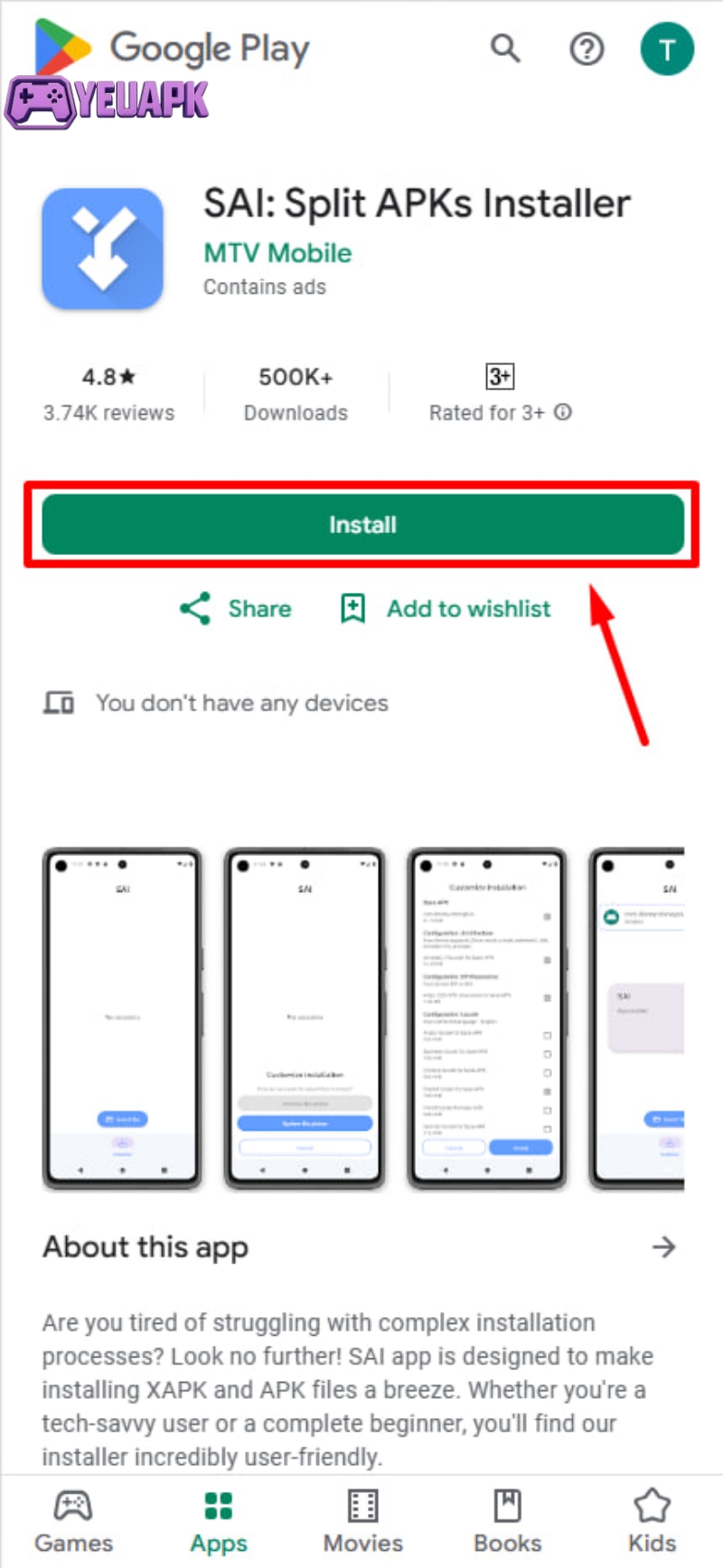 Hướng Dẫn Cài Đặt APK, APKs & XAPK trên Android