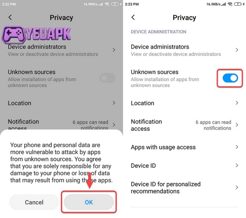 Hướng Dẫn Cài Đặt APK, APKs & XAPK trên Android