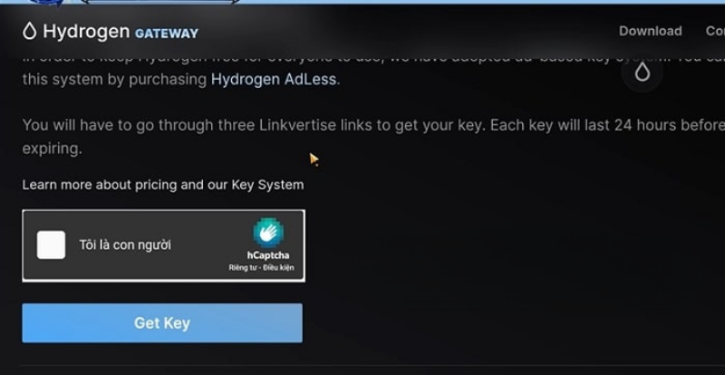 Hydrogen Hack ROBLOX