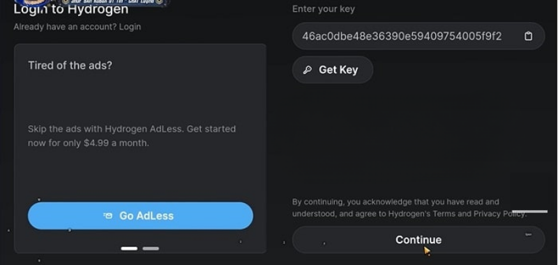 Hydrogen Hack ROBLOX