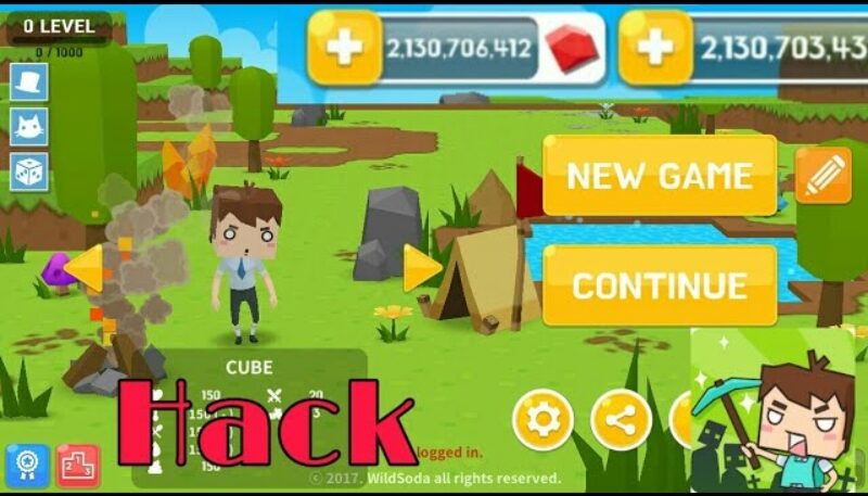 mine survival hack