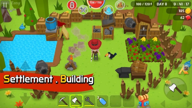 mine survival hack