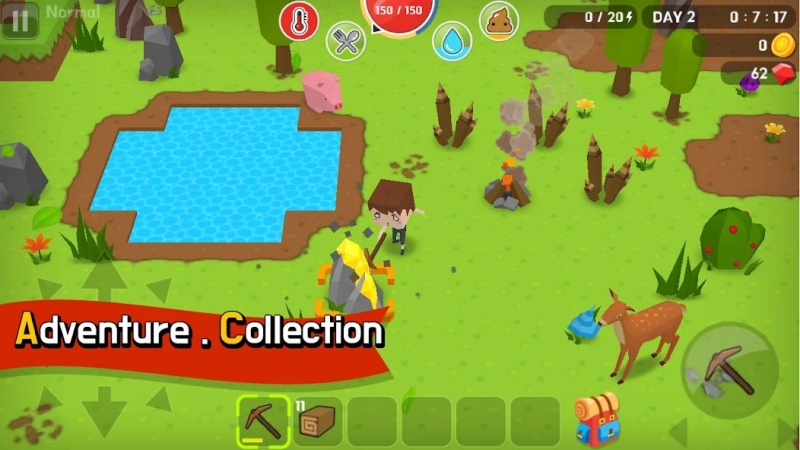 mine survival hack