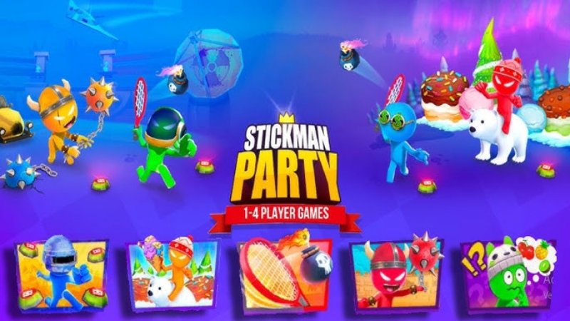 stickman party hack